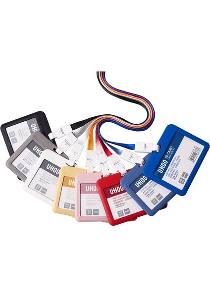 Gri Hiçbir Dize 1 Adet Çalışma Kimlik Kartı Kılıfı Düz Renk Yaka Kartı Tutucu Çalışanın Çalışma Geçiş Otobüs Bankası Kredi Kartı Tutucu Koruyucu Kılıf (Yurt Dışından) fiyatları