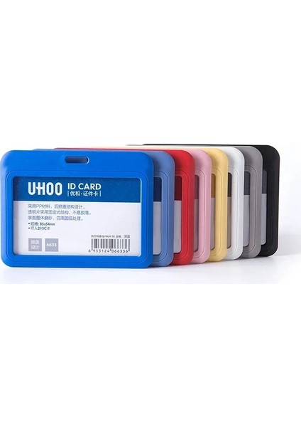 Gri Hiçbir Dize 1 Adet Çalışma Kimlik Kartı Kılıfı Düz Renk Yaka Kartı Tutucu Çalışanın Çalışma Geçiş Otobüs Bankası Kredi Kartı Tutucu Koruyucu Kılıf (Yurt Dışından) modelleri