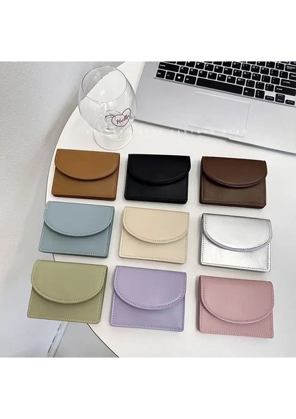 A8 Sınır Ötesi Popüler Dopamin Renk Düzeni Kore Kart Çantası Cüzdan Katı Basit Kart Çantası Çok Fonksiyonlu Büyük Kapasiteli Cüzdan (Yurt Dışından) modelleri