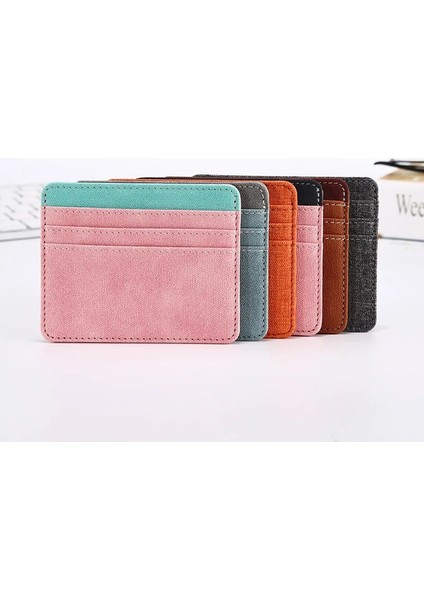 Stil 8 Ince Kartvizitlik Ince Kart Çantası Unisex Banka Kredi Kartı Kimlik Kartları Bozuk Para Kesesi Kılıfı Çanta Cüzdan Organizatör Kadın Erkek Cüzdan (Yurt Dışından) fiyatları