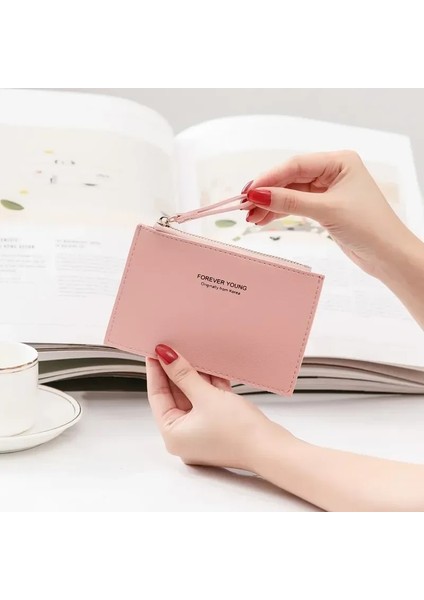 Mavi Erkek ve Kadın Kimlik Kartı Tutucu Pu Fermuar Küçük Bozuk Para Cüzdanı Kredi Kartları Tutucu Düz Renk Kartvizit Kılıfı Kartvizit Tutucu (Yurt Dışından) fiyatları