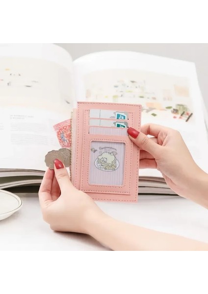 Mavi Erkek ve Kadın Kimlik Kartı Tutucu Pu Fermuar Küçük Bozuk Para Cüzdanı Kredi Kartları Tutucu Düz Renk Kartvizit Kılıfı Kartvizit Tutucu (Yurt Dışından) fırsatları