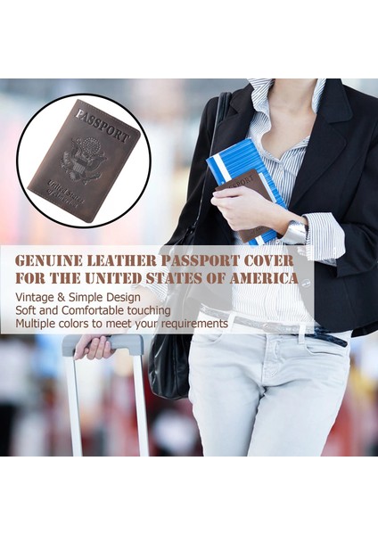 Yeşil Kemy High-End Meksika Hakiki Deri Pasaport Kapağı Meksika Kredi Kart Tutucu Vintage Erkek Kadın Pasaport Kılıfı Seyahat Cüzdanı (Yurt Dışından) fırsatları