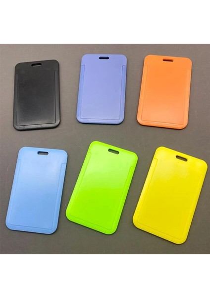 Gri Mavi Slayt Kart Kapak Tutucu Çanta Yeni Plastik Moda Öğrenci Otobüsü Kimlik Kartvizit Kılıfı Kadın Erkek Kimlik Kredi Kartı Tutucu Cüzdan Kılıfı (Yurt Dışından) fırsatları