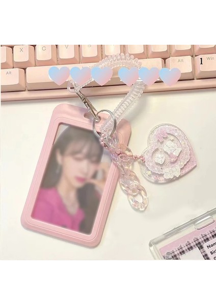 Stil 2 Idol Fotocard Tutucu Akrilik Kpop Şeffaf 3 Inç Fotoğraf Kollu Kart Öğrenci Kartı Durumda Anahtarlık Otobüs Kartı Koruyucu Kılıf (Yurt Dışından) fiyatları