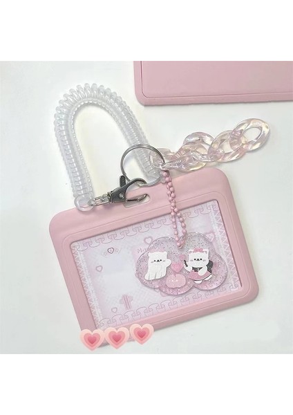 Stil 2 Idol Fotocard Tutucu Akrilik Kpop Şeffaf 3 Inç Fotoğraf Kollu Kart Öğrenci Kartı Durumda Anahtarlık Otobüs Kartı Koruyucu Kılıf (Yurt Dışından) fırsatları