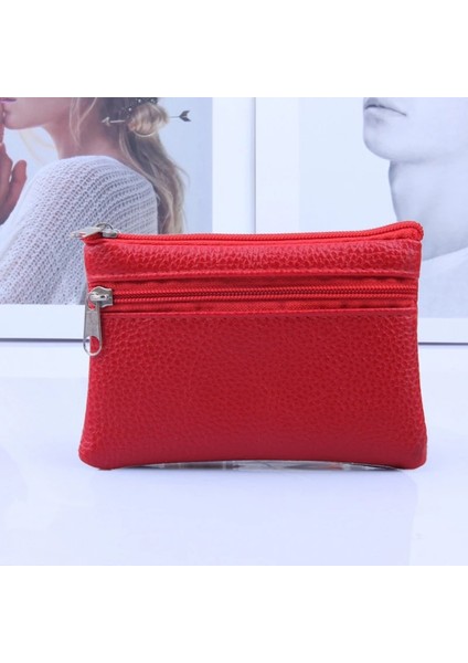 Stil 8 Moda Deri Kadın Cüzdan Debriyaj Bir/iki Zip Kadın Lychee Desen Küçük Bozuk Para Cüzdanı Yepyeni Taşınabilir Yumuşak Mini Kart Çantası (Yurt Dışından) fiyatları