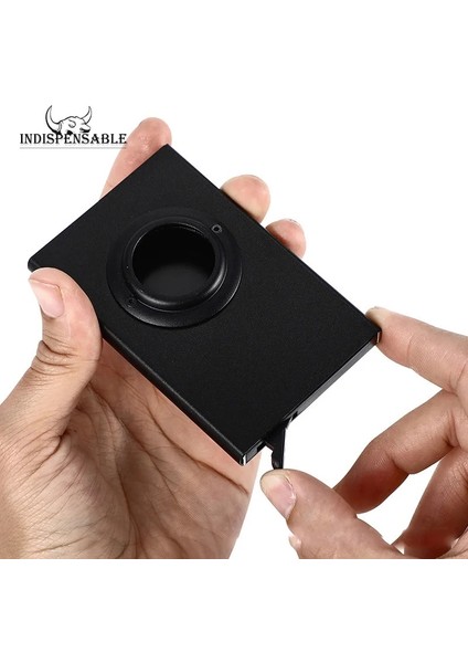 C-Altın Rfid Akıllı Cüzdan Hava Etiketli Kart Tutucu Metal Ince Ince Erkek Kadın Cüzdan Pop Up Minimalist Küçük Siyah Çanta Vallet Erkekler Için (Yurt Dışından) fiyatları