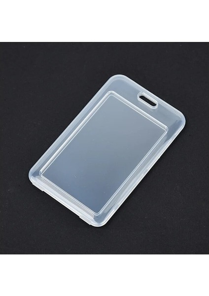 Mavi Plastik Kart Tutucu Kılıf Kredi Kartlarını Korumak Için Banka Kimlik Kartı Kapak Kol Unisex Su Geçirmez Şeffaf Pvc Rozet Kart Klipsi (Yurt Dışından) modelleri