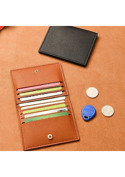 Mor 1 Adet Kart Çantası Ince ve Kompakt Banka Kimlik Kartı Kılıfı Ehliyet Cüzdanı Basit ve Anti Manyetiklik Giderme Kart Tutucu (Yurt Dışından) fırsatları