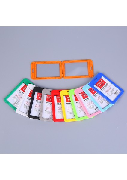 Gri Plastik Katı Kredi Kartı Kol Örtüsü Yeni Ofis Öğrenci Kız Otobüs Kimlik Kartı Tutucu Kılıf Koruyucu Kadın Erkek (Yurt Dışından) fırsatları