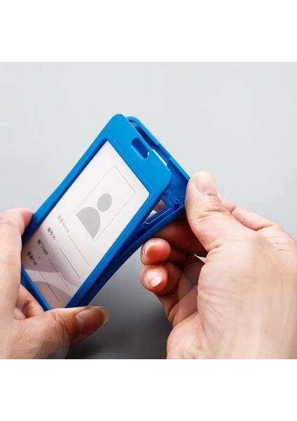 Sarı (Kordonsuz) Çalışanlar Için Şeker Renkli Plastik Kart Kapağı Personel Çalışma Geçiş Erişim Rozeti Tutucu (Yurt Dışından) modelleri