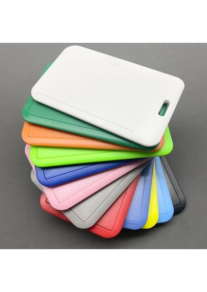 Turuncu Slayt Kart Kapak Tutucu Çanta Yeni Plastik Moda Öğrenci Otobüsü Kimlik Kartvizit Kılıfı Kadın Erkek Kimlik Kredi Kartı Tutucu Cüzdan Kılıfı (Yurt Dışından) fiyatları