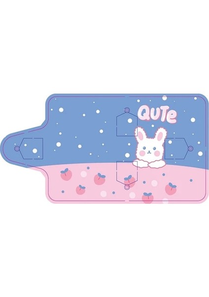 14 Yeni Sevimli Kadın Kart Çantası Cüzdan Karikatür Desen Cüzdan Çanta Bozuk Para Cüzdanı Kart Tutucu Pasaport Kapağı Kredi Kartı Tutucusu 20 Bit (Yurt Dışından)