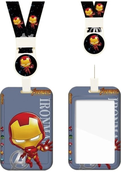 B Disney Kart Tutucu Boy Marvel Serisi Karikatür Abs Slayt Erişim Kartı Otobüs Metro Öğrenci Transfer Kartı Çalışma Kimlik Kartı Kol (Yurt Dışından) fırsatları