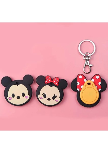Stil 2 Disney Karikatür Minnie Anahtarlık Silika Jel Anahtar Kılıfı Ince Kahya Anahtar Erişim Giriş Koruma Kartı Koruyucu Tutucu (Yurt Dışından) fırsatları