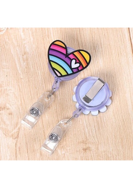 1 Adet Yeni Karikatür Sevimli Meyve Çiçekleri Geri Çekilebilir Makaralı Isimlik Öğrenci Hemşire Kart Tutucu Makaraları Çalışma Rozeti Adı Etiketi Kimlik Kartı Göğüs Klipsi (Yurt Dışından) fiyatları