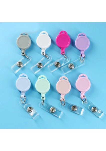 Mavi Moda Kredi Kartı Tutucu Erkek Kadın Çocuk Öğrenci Ayarlanabilir Geri Çekilebilir Makaralı Isimlik Kimlik Kartı Adı Otobüs Kartı Rozeti Tutucu Kılıf (Yurt Dışından) modelleri