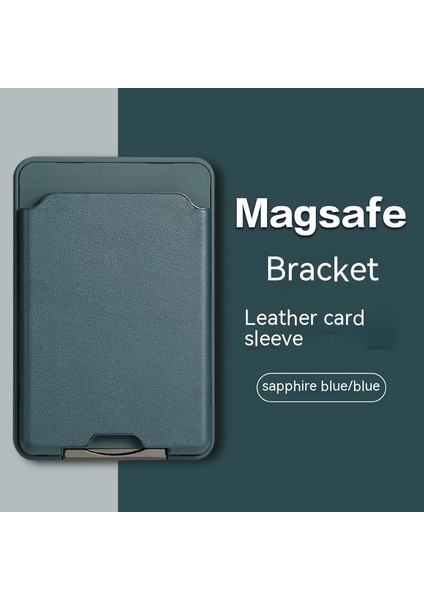 Turuncu 3mstick Üreticileri Doğrudan Satış Pu Deri Magsafe Manyetik Kart Çantası Cep Telefonu Standı Veya 3m Macun Masaüstü Tutucu (Yurt Dışından) fırsatları