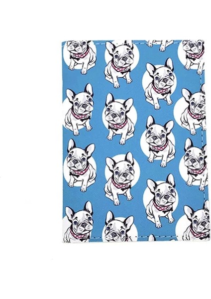 Stil 5 Yeni Sevimli Bulldog Pu Seyahat Pasaport Kılıfı Kimlik Kartı Kapağı Pasaport Tutucu Koruyucu Organizatör Süper Kalite Kadın Erkek Kart Sahibinin (Yurt Dışından) fırsatları