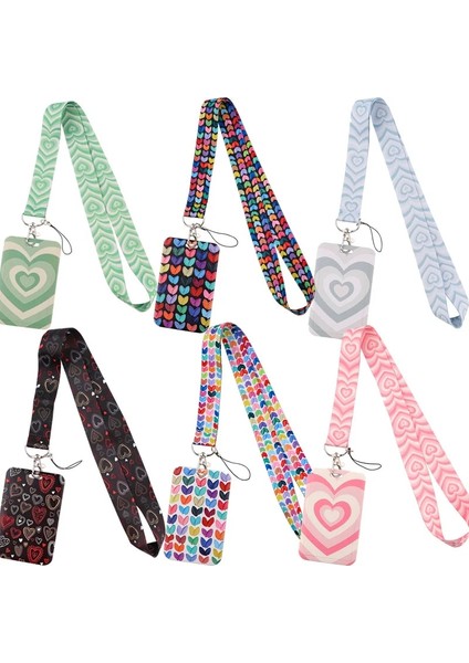 1 No String 1 Adet Öğrenci Otobüsü Kimlik Kartı Koruyucu Kapak Geçiş Erişim Kartı Kol Boyunlu Kadınlar Sevimli Renkli Kalp Kordon Kart Tutucu Kılıf (Yurt Dışından) modelleri