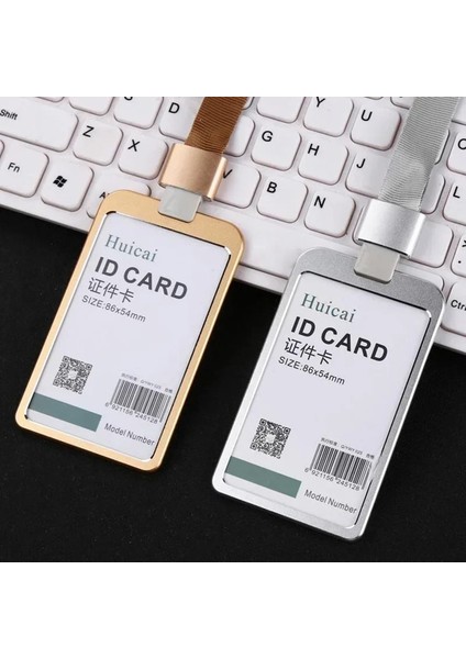 Mavi Kadın Erkek Banka Kredi Kartı Kimlik Tutucu Alüminyum Alaşımlı Kartvizit Kutusu Çalışma Kartı Rozeti Kordon Tutucu Koruyucu Kapak (Yurt Dışından) fırsatları