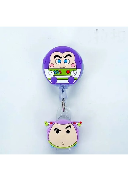 Stil 10 Mickey Minnie Silikon Kredi Kartı Tutucu Kadın Erkek Çocuk Öğrenci Geri Çekilebilir Rozet Makara Kimlik Adı Otobüs Kartı Rozeti Tutucu (Yurt Dışından)