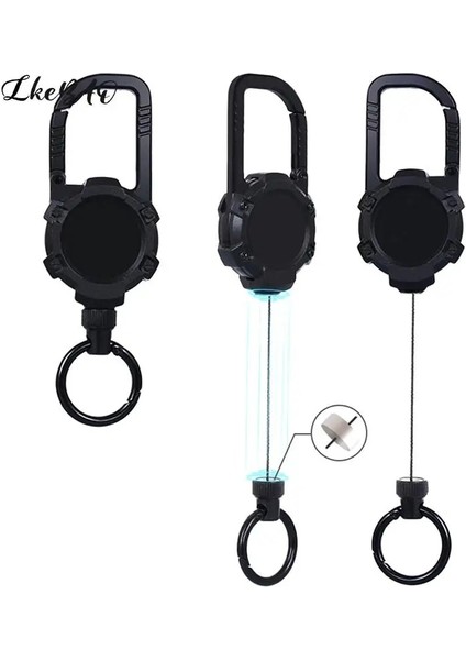 Kahverengi 1 Adet Anti-Kayıp Ağır Hizmet Tipi Manyetik Geri Çekilebilir Çekme Anahtarlık Dış Mekan Için Kolay Çekilebilen Toka (Yurt Dışından) fiyatları