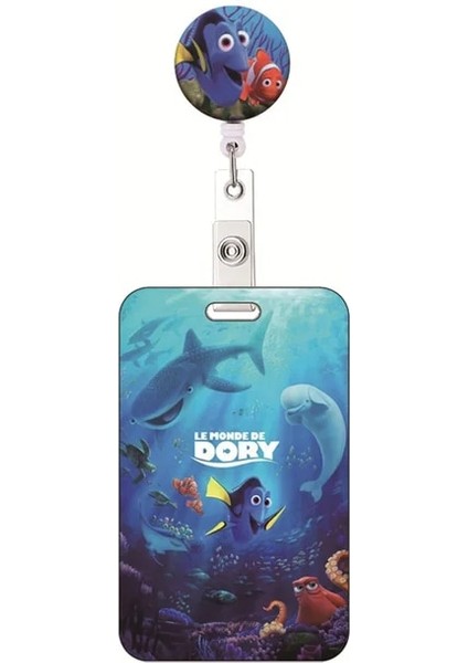 Resim Olarak Disney Dory Marlin Nemo Kart Tutucu Kordon Çocuk Kimlik Kartı Sahipleri Anime Kartvizit Kutusu Palyaço Balığı Boyun Askısı Geri Çekilebilir Klip (Yurt Dışından)