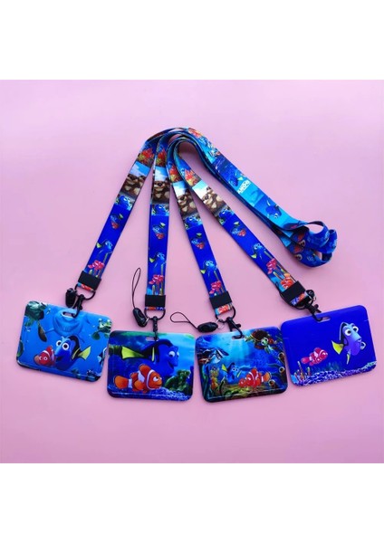 Resim Olarak Disney Dory Marlin Nemo Kart Tutucu Kordon Çocuk Kimlik Kartı Sahipleri Anime Kartvizit Kutusu Palyaço Balığı Boyun Askısı Geri Çekilebilir Klip (Yurt Dışından) modelleri