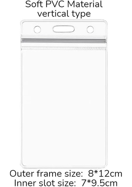 Yumuşak Pvc Dikey 1 Adet Güzel Karikatür Doktor Hemşire Boyun Askısı Kolye Tipi Personel Kimliği Yaka Kartı Tutucu Çanta Kordon Çalışma Geçiş Otobüs Kartı Kol Halat (Yurt Dışından)