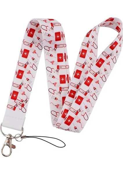 Yumuşak Pvc Dikey 1 Adet Güzel Karikatür Doktor Hemşire Boyun Askısı Kolye Tipi Personel Kimliği Yaka Kartı Tutucu Çanta Kordon Çalışma Geçiş Otobüs Kartı Kol Halat (Yurt Dışından) indirimleri