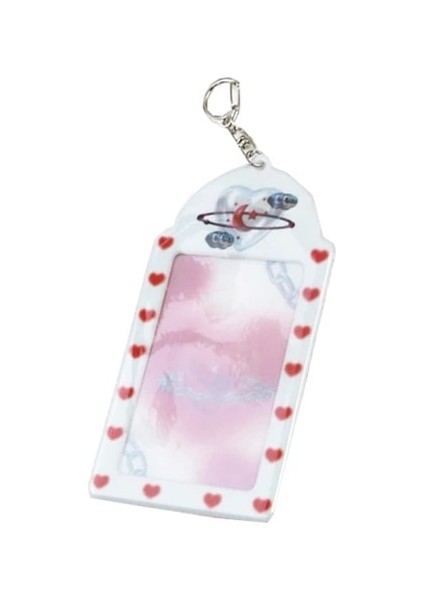 A4 1 Adet Taşınabilir Aşk Kalp 3 Inç Kpop Fotoğraflı Kart Tutucu Kalp Içi Boş Kredi Kimlik Banka Kartı Otobüs Kartı Fotoğraf Koruyucu Kılıf (Yurt Dışından)