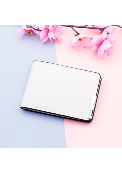 Beyaz Ultra-Ince Ehliyet Sahibi Düz Renk Lisans Koruyucu Kapaklı Kart Kılıfı Iş Kimliği Geçiş Sertifikası Klasörü Unisex Kılıf (Yurt Dışından)