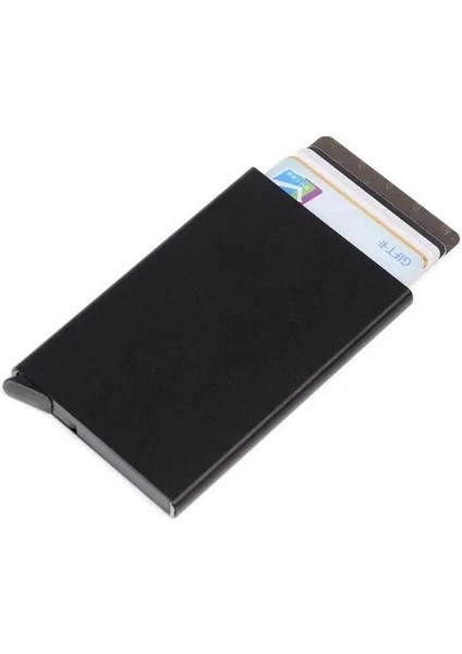 Altın Kredi Kartı Tutucu Erkekler Ince Anti Korumak Seyahat Kimlik Kartı Sahibi Kadın Rfid Cüzdan Metal Kasa Porte Carte (Yurt Dışından) fırsatları