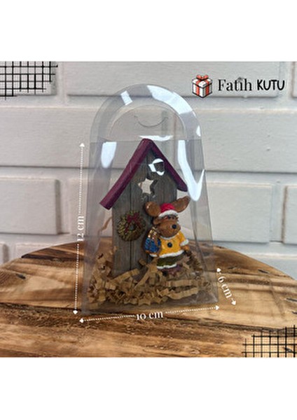 Şeffaf Asetat Çanta 12x10x6 cm 10 Adet Demonte Parti Malzemesi indirimleri