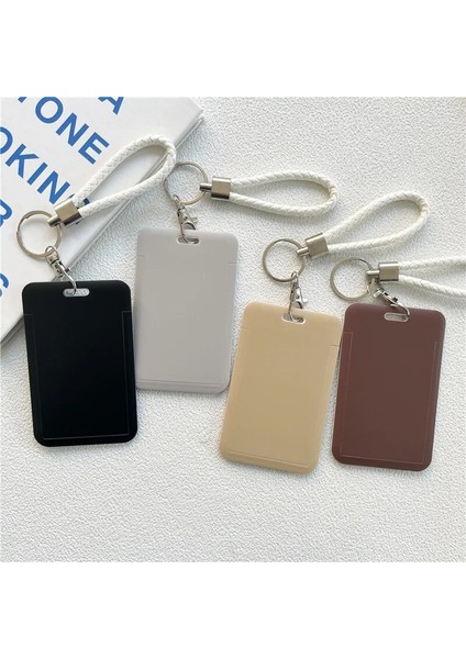 Açık Sarı Sevimli Karikatür Kart Sahipleri Kadın Erkek Iş Kredi Kartı Tutucu Banka Kimlik Sahipleri Rozet Çocuk Öğrenci Malzemeleri Otobüs Kartı Kılıfı (Yurt Dışından) fırsatları