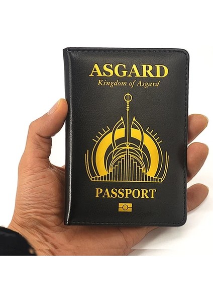 Isimsiz Asgard Iskandinav Mitolojisi Pasaport Kapağı Vikingler (Yurt Dışından)