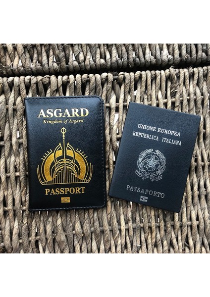 Isimsiz Asgard Iskandinav Mitolojisi Pasaport Kapağı Vikingler (Yurt Dışından) indirimleri