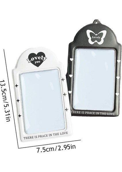 Kırmızı Bronz Yeni Karikatür Fotocard Tutucu Anahtarlık Kpop Idol Fotoğraf Kol Kimlik Kartı Kapağı Öğrenci Çantası Kolye Otobüs Kartı Kol Okul Kırtasiye (Yurt Dışından) fırsatları