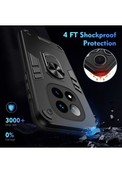 Redmi Note 14 Pro+ 5g Için Halka Tutucu Telefon Kılıfı (Yurt Dışından) fırsatları