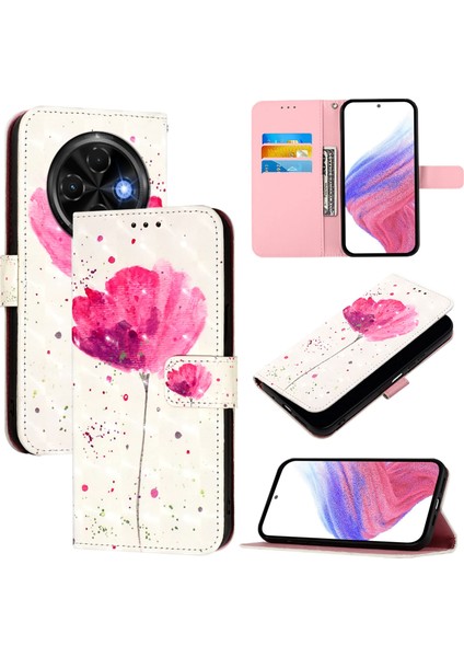 Tecno Spark 30C Için 3D Boyama Pu Kılıf (Yurt Dışından)