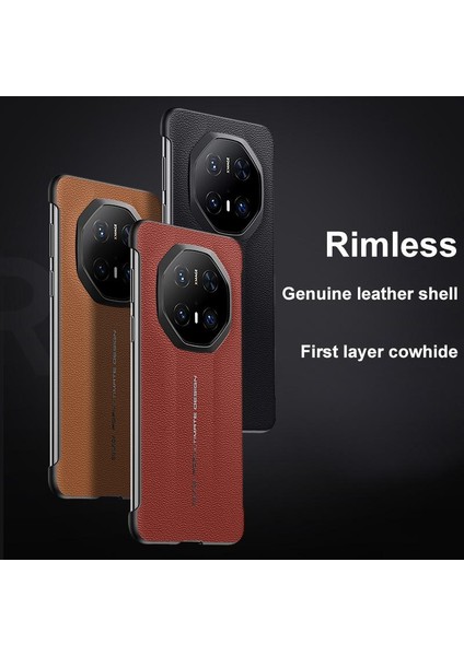 Huawei Mate 70 Rs Ultimate Için Deri Hibrit Pc Kılıfı (Yurt Dışından) fiyatları