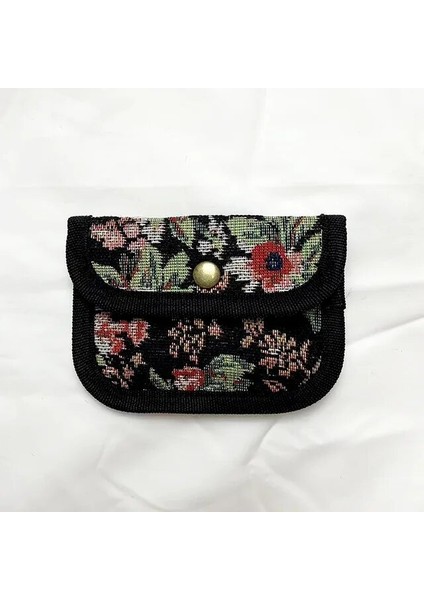 Bag-04 1 Adet Çile Bozuk Para Cüzdanı Kimlik Kredi Kartı Çanta Kapak Çok Fonksiyonlu Kulaklık Anahtar Saklama Torbaları Çizgili Ekose Kart Tutucu Cüzdan Çanta (Yurt Dışından)