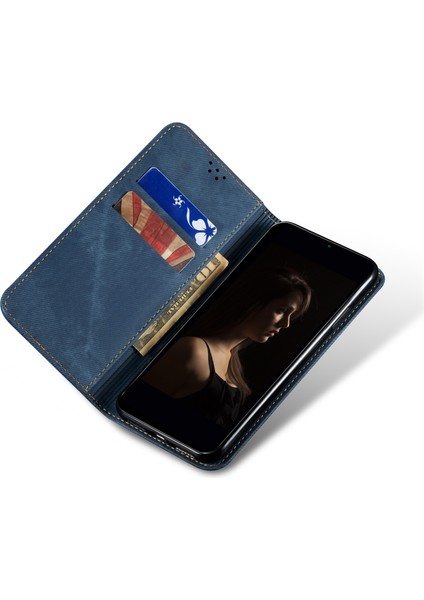 Xiaomi Redmi Note 12 Pro+ Çin Için Denim Doku Kılıfı (Yurt Dışından) modelleri