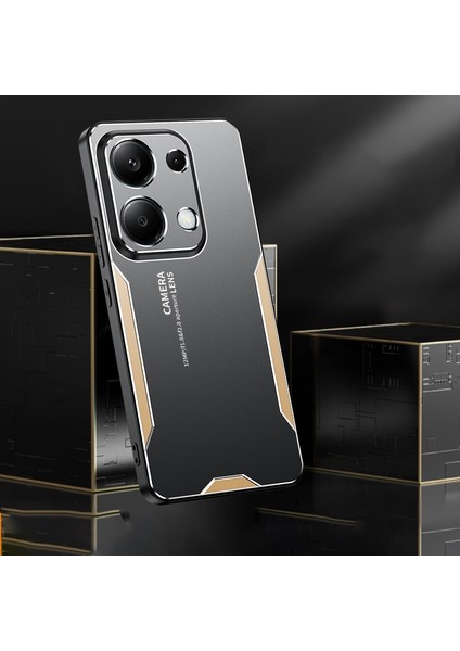 Xiaomi Redmi Note 13 Pro 4g Için Tpu Hibrit Metal Telefon Kılıfı (Yurt Dışından) modelleri