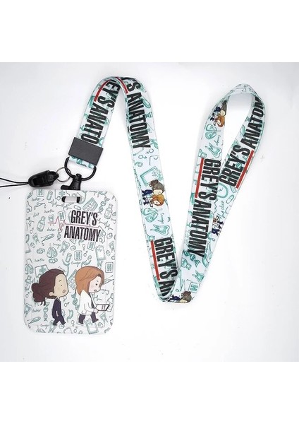 58 Hemşire Kartı Tutucu Güzel Diş Kimlik Kartı Geçiş Asmak Aksesuarları Tutucu Anahtarlık Kordon Öğrenci Otobüsü Kart Tutucu Kılıf Passr Kartı (Yurt Dışından)