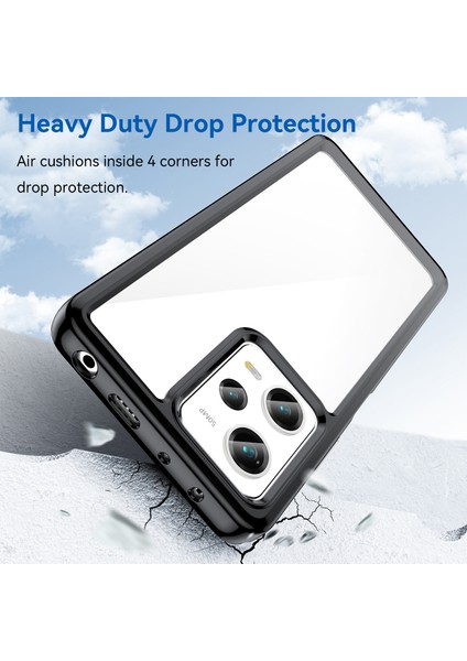 Xiaomi Redmi Note 12 Pro 5g Için Akrilik + Tpu Telefon Kılıfı (Yurt Dışından) modelleri