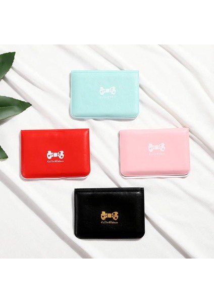 11 Moda Sevimli Yay Kredi Kartı Fonksiyonu 12 Bit Kart Şeker Renk Bayan Rahat Sadelik Pasaport Kart Çantası Kolayca Taşıma Çantaları Hediyeler (Yurt Dışından) modelleri