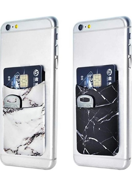 Stil 7 Telefon Cüzdan Kılıfı, Kendinden Yapışkanlı Etiketli Kart Kılıfları, Kredi Kartı Tutucusu ve Erkekler ve Kadınlar Için Silikon Cep Telefonu Cebi (Yurt Dışından) fiyatları